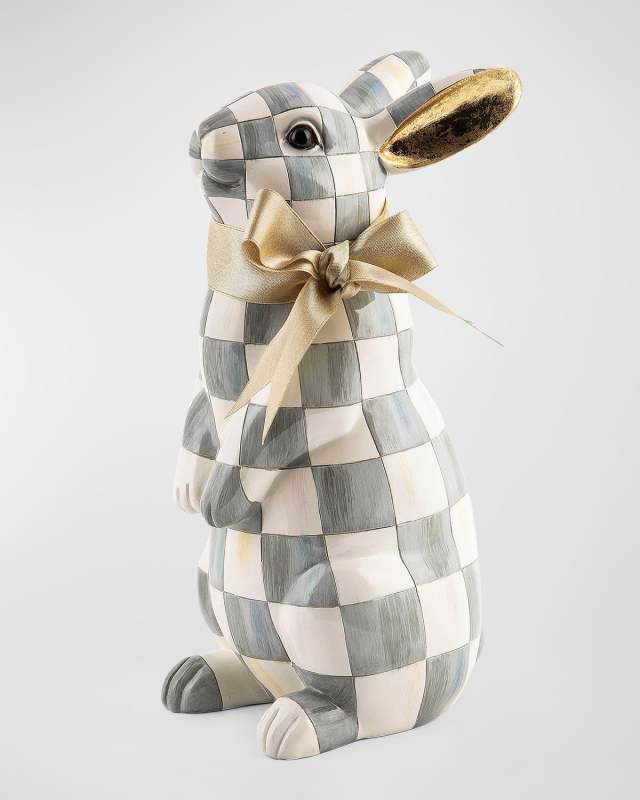 Sterling Check Standing Bunny
