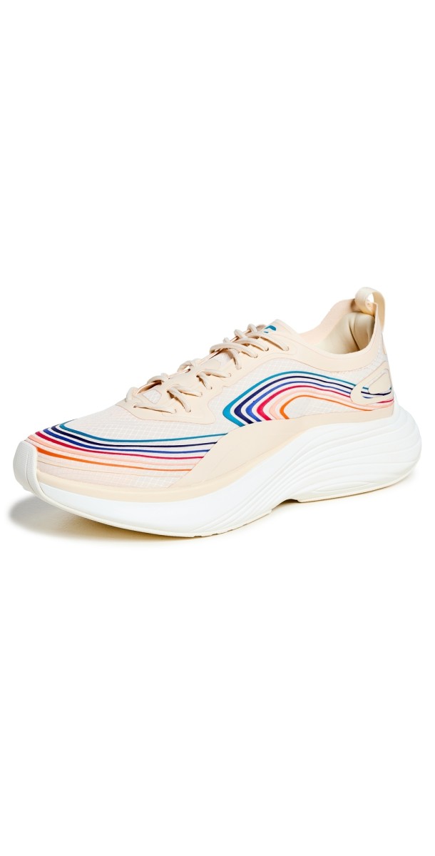 APL: Athletic Propulsion Labs Streamline Sneakers Alabaster/Peacock/Multi