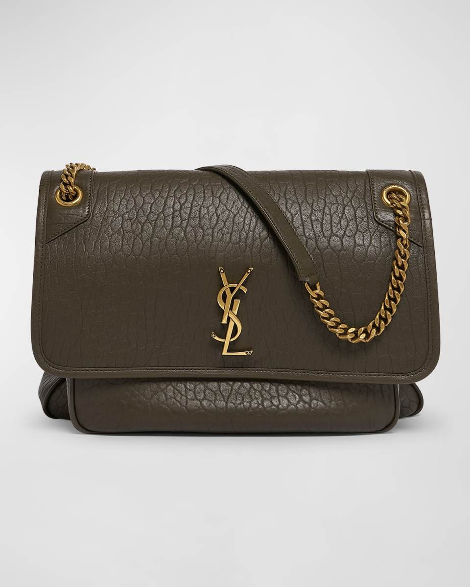 Niki Large YSL Crossbody Bag in Lambskin Leather