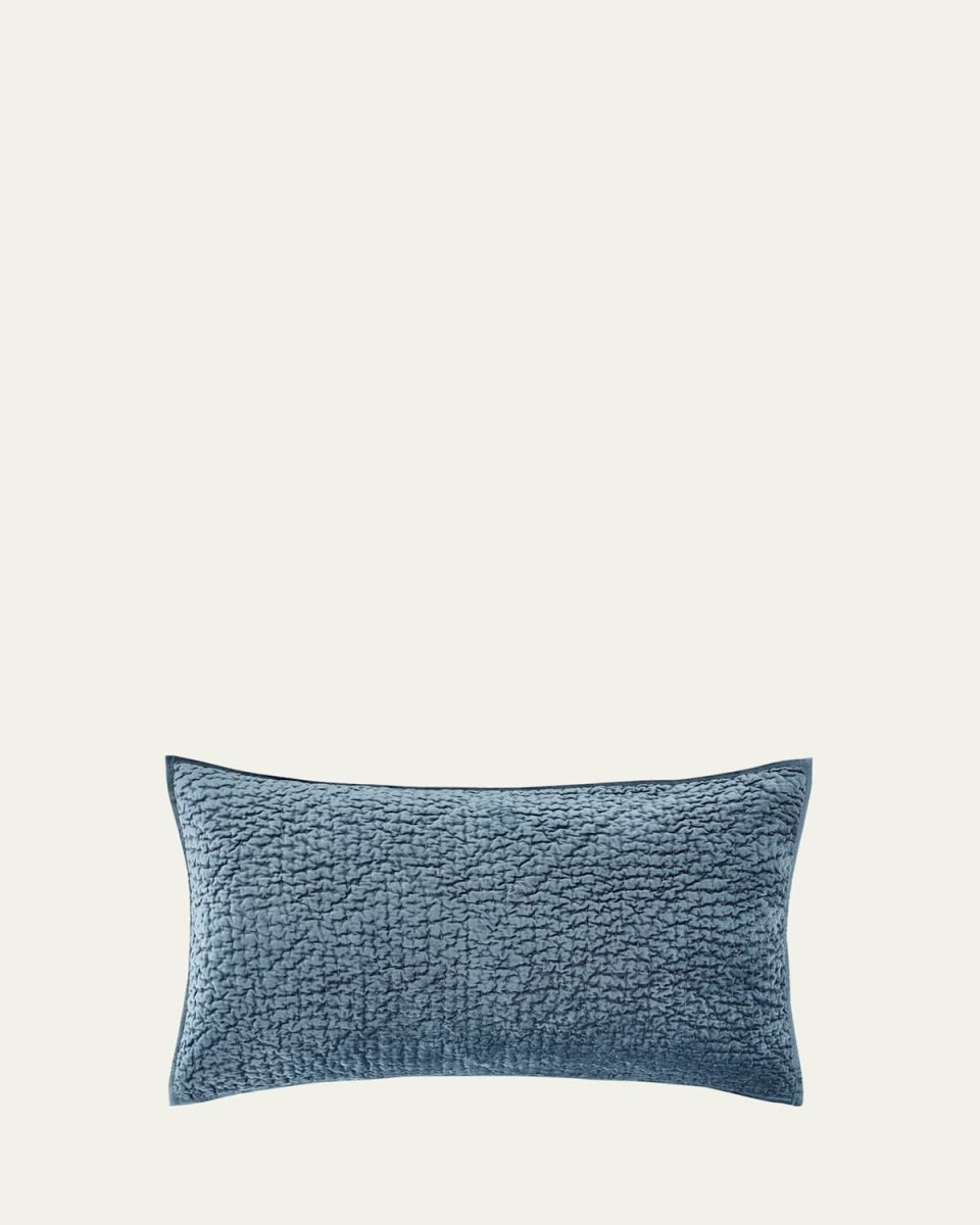 Parisienne Velvet Slate Quilted