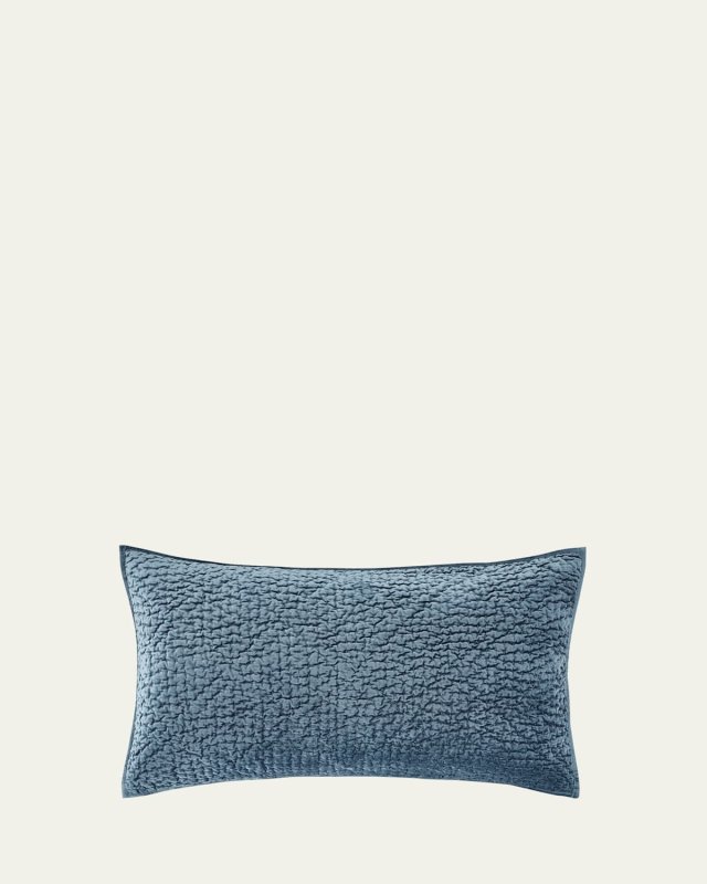Parisienne Velvet Slate Quilted