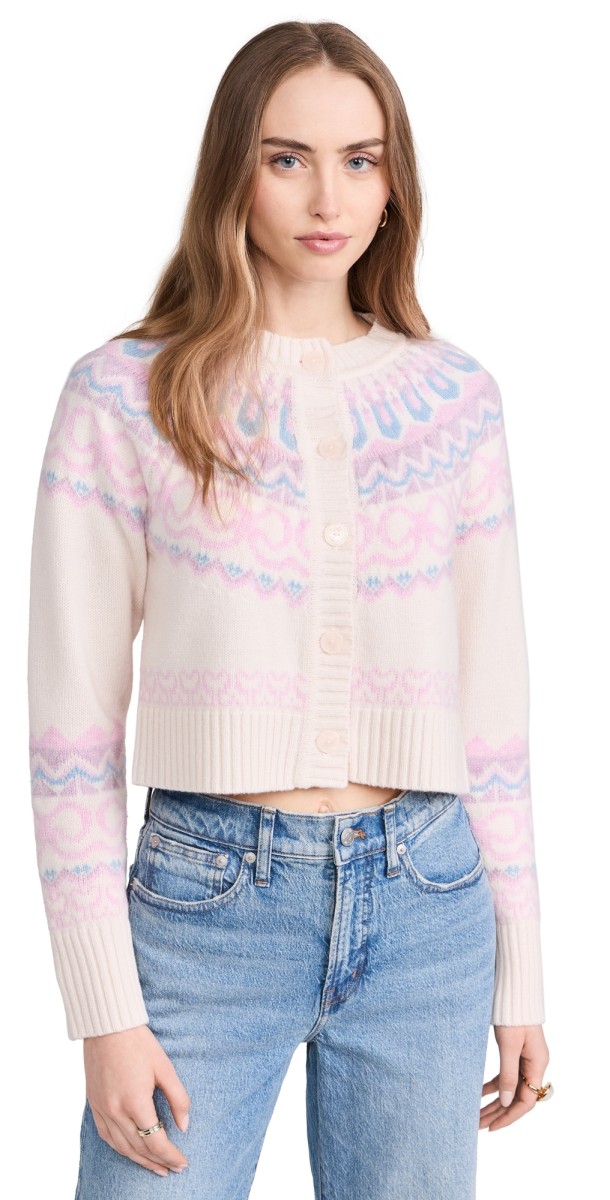 LoveShackFancy Shantae Cardigan Confetti Cake