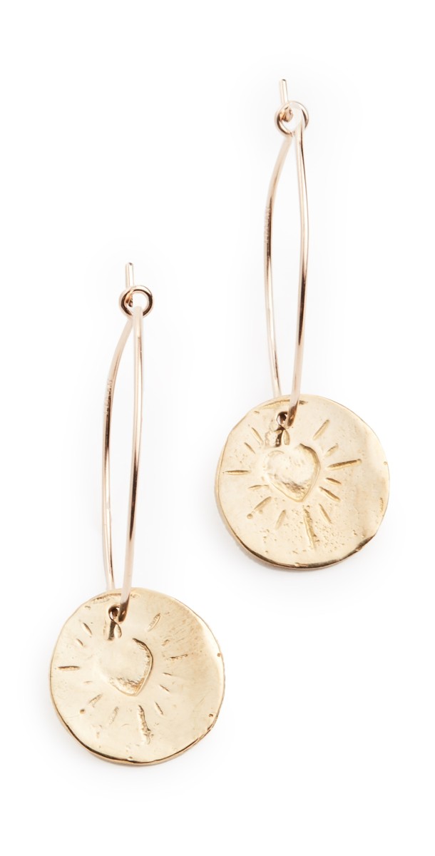 Maison Monik Hoop Earrings Gold