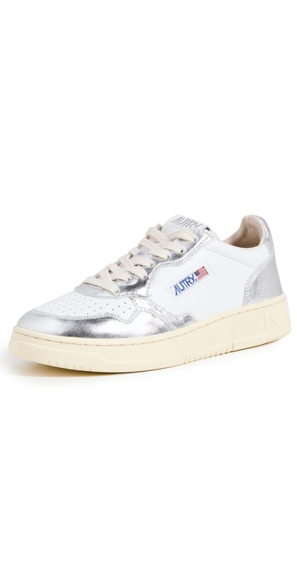 Autry Medalist Sneakers Silver