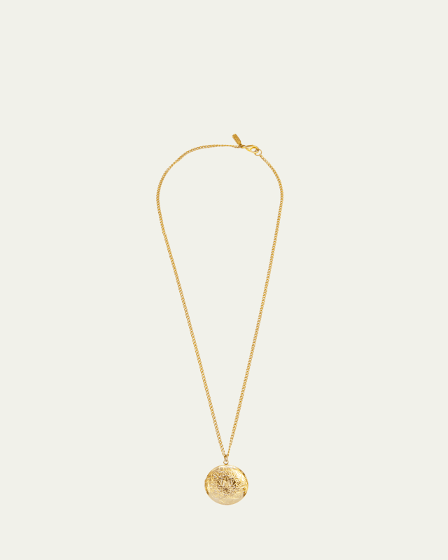 Round Locket Necklace