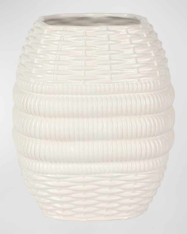 Tessere Basketweave Large Vase