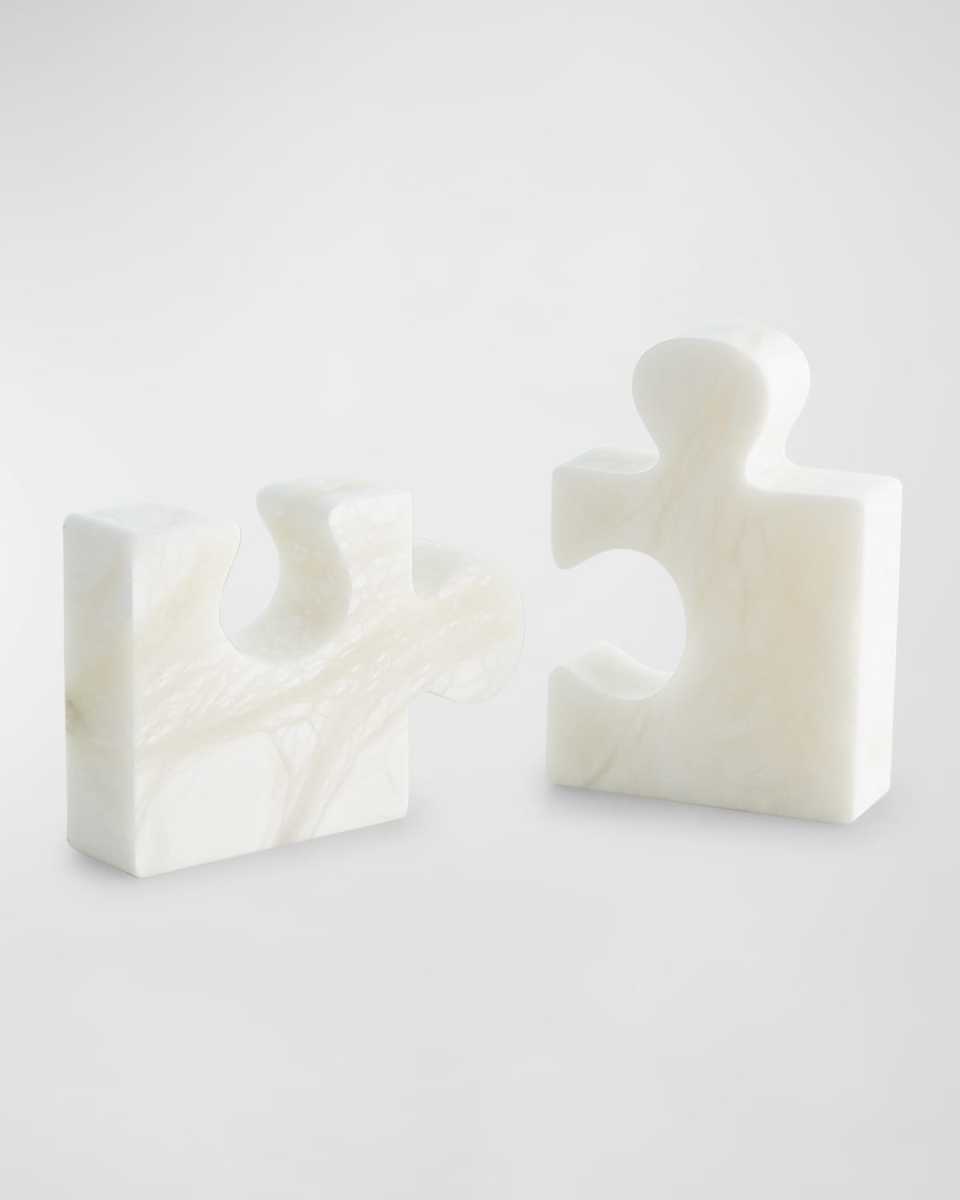 Jigsaw Bookends - Set of 2