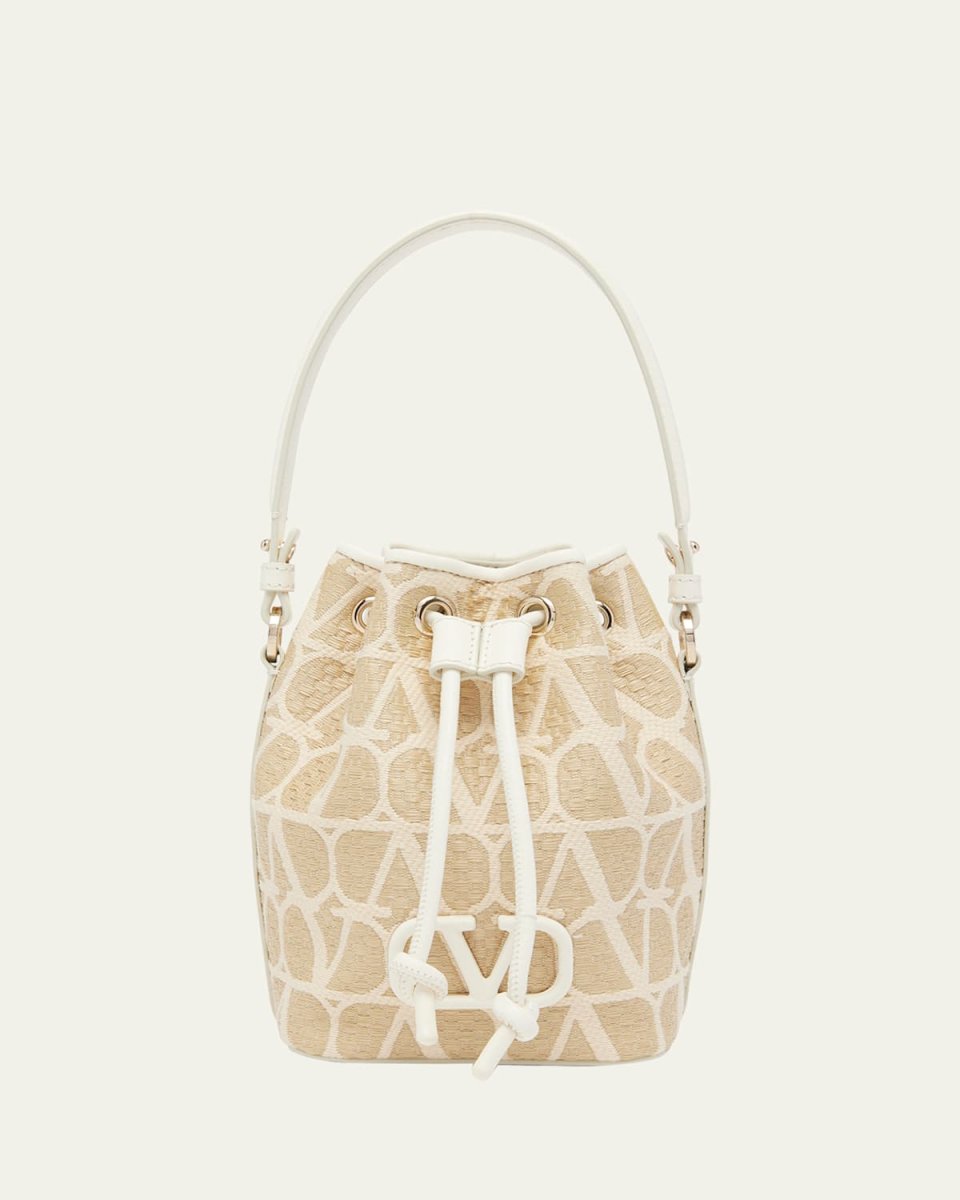 Mini VLOGO Signature Iconographe Bucket Bag
