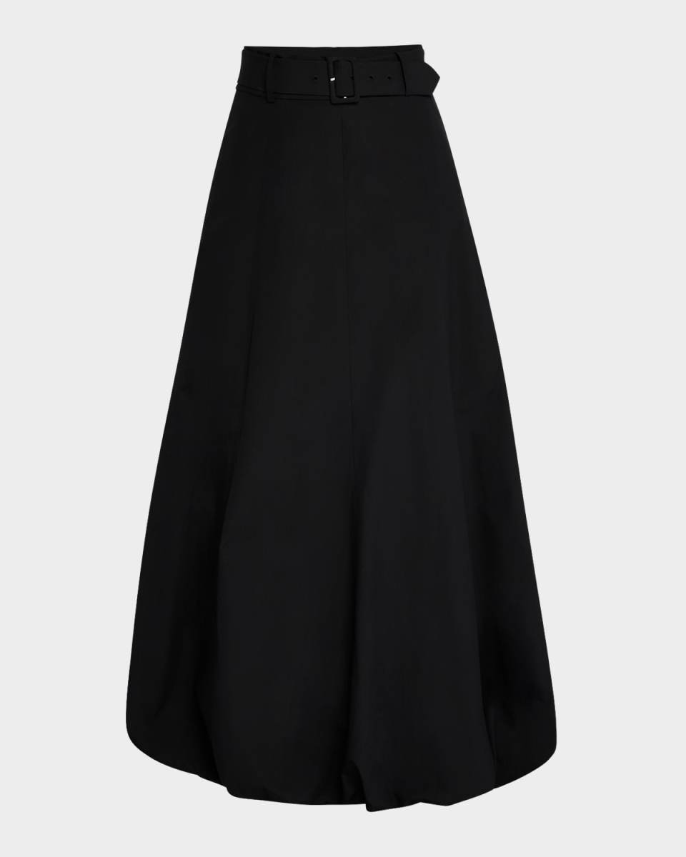 Phaedra Is Her Name Balloon-Hem Maxi Skirt