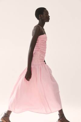 H&M Smocked Maxi Dress