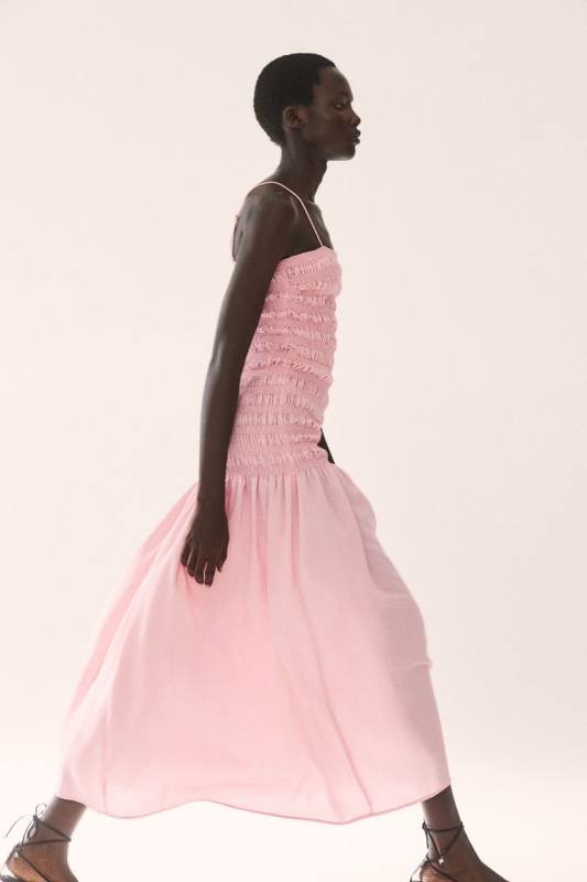 H&M Smocked Maxi Dress