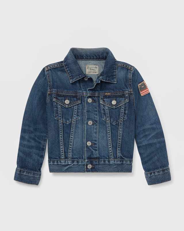 Boy's Denim Trucker Jacket, Size 2-7