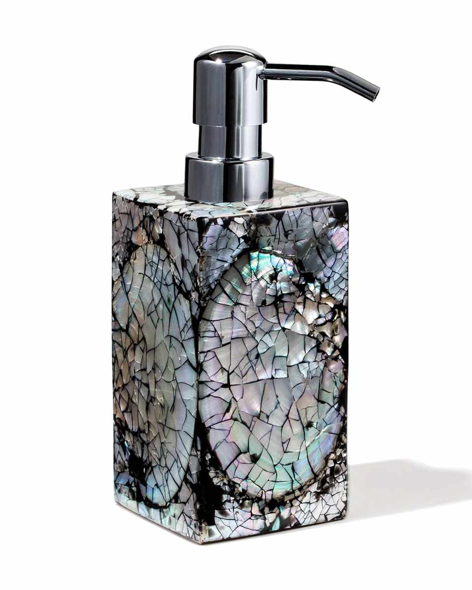 Mother-of-Pearl Soap Pump Dispenser