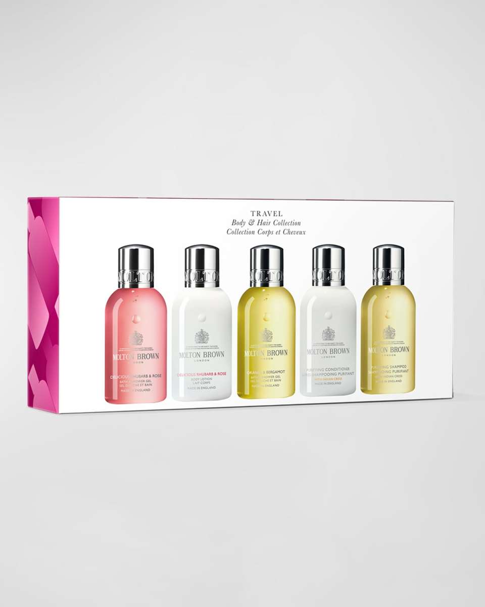 Body and Hair Travel Set, 5 x 3.4 oz.