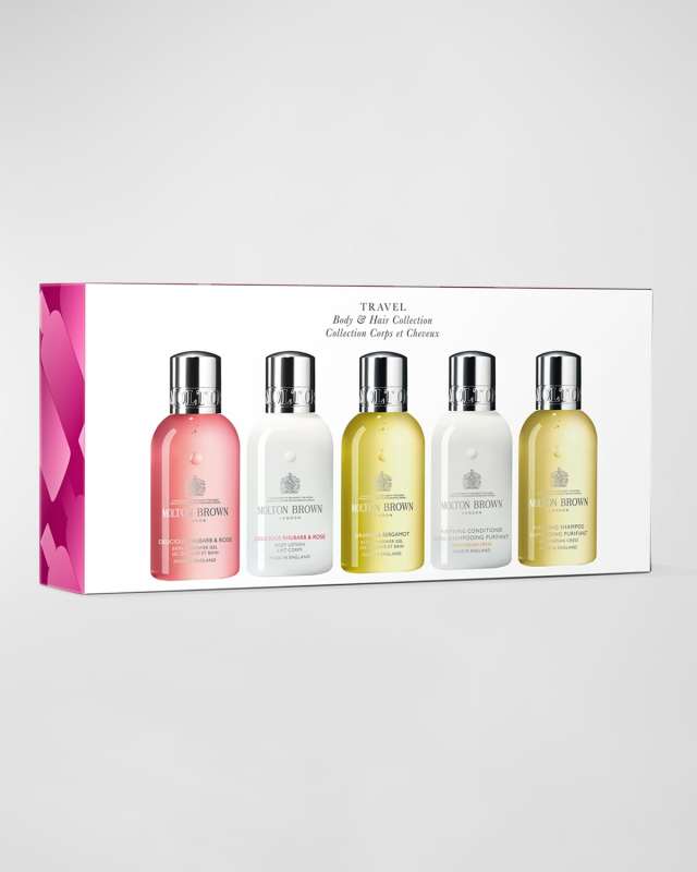 Body and Hair Travel Set, 5 x 3.4 oz.