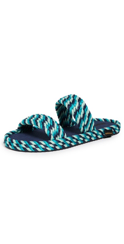 BOHONOMAD Tokyo Rope Sandals Blue Multi