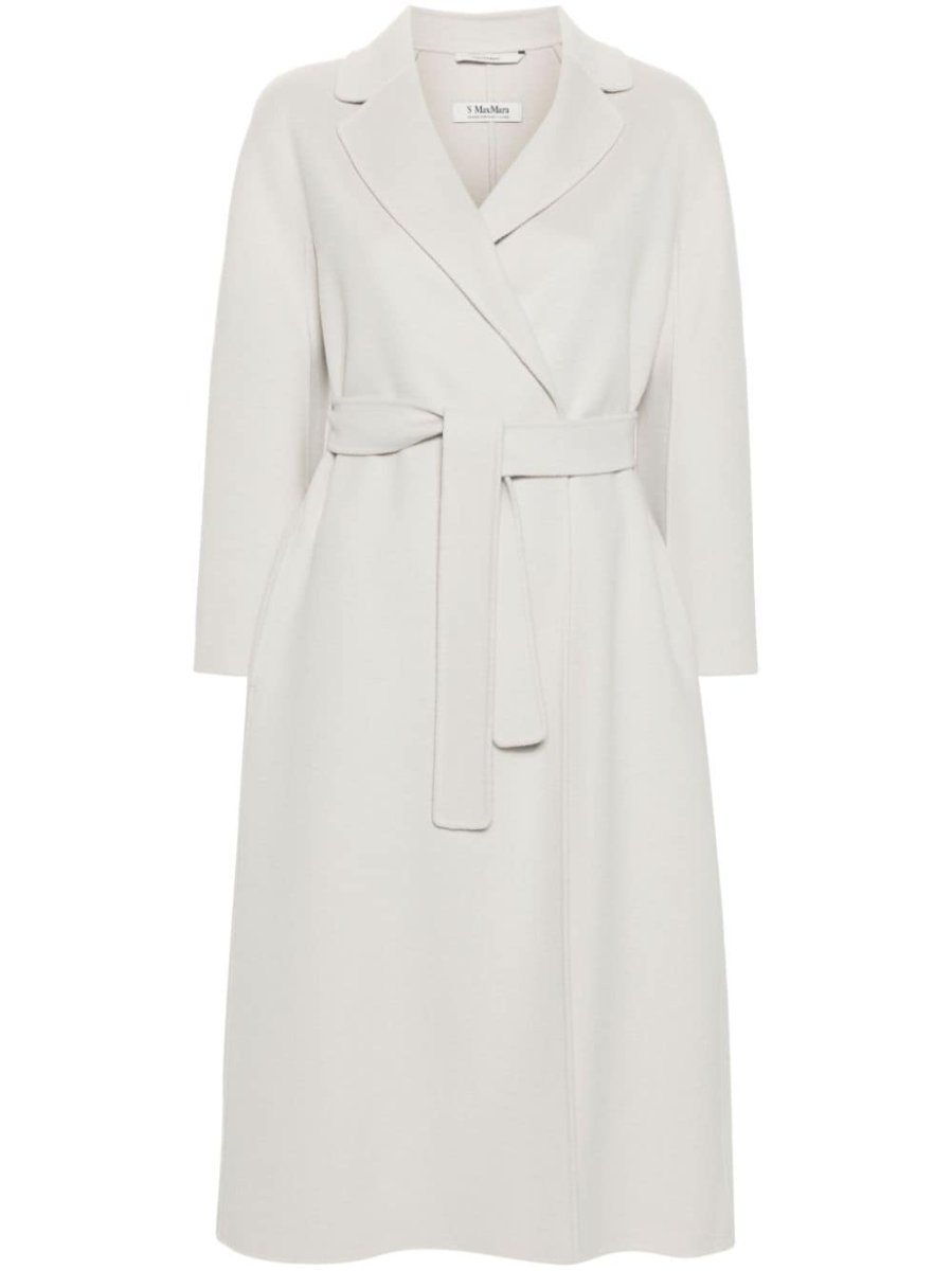 Esturia wool belted coat