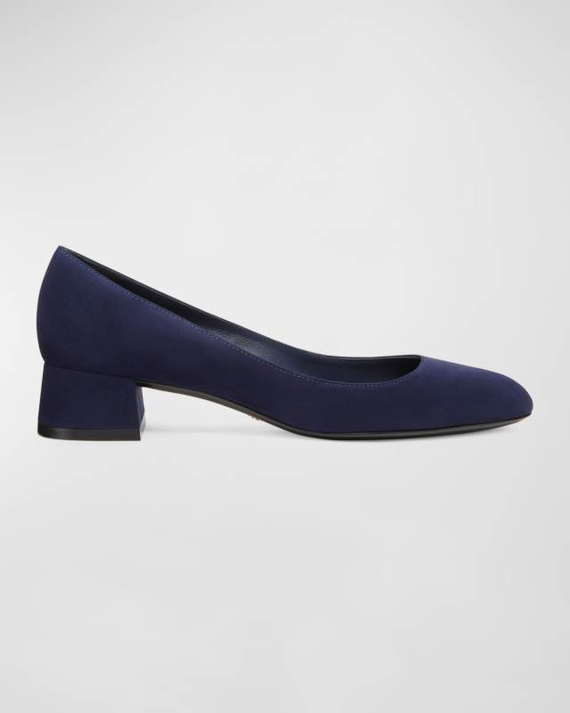 Vivienne Suede Ballerina Pumps