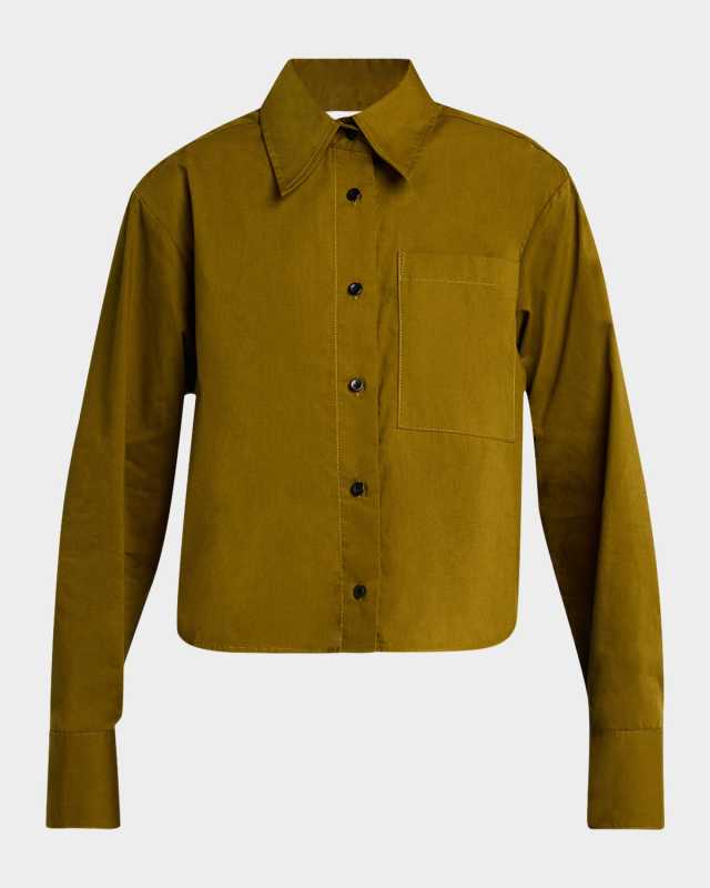 Alma Long-Sleeve Poplin Shirt