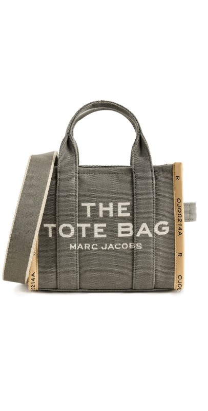 Marc Jacobs The Jacquard Small Tote Bag Bronze Green