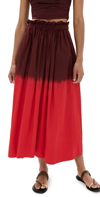 A. L.C. Gina Skirt Rouge/Syrah