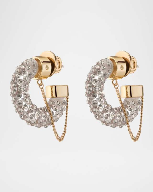 Mini Miley Hoop Earrings