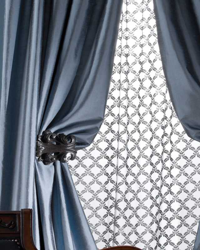 Radiance Silk Curtain, 96"L