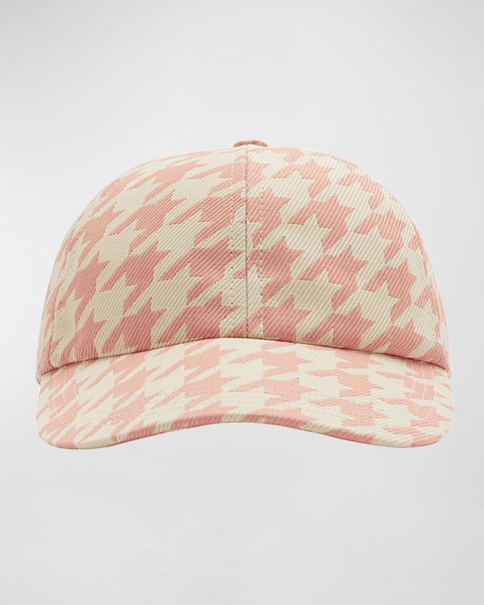 Houndstooth Baseball Hat