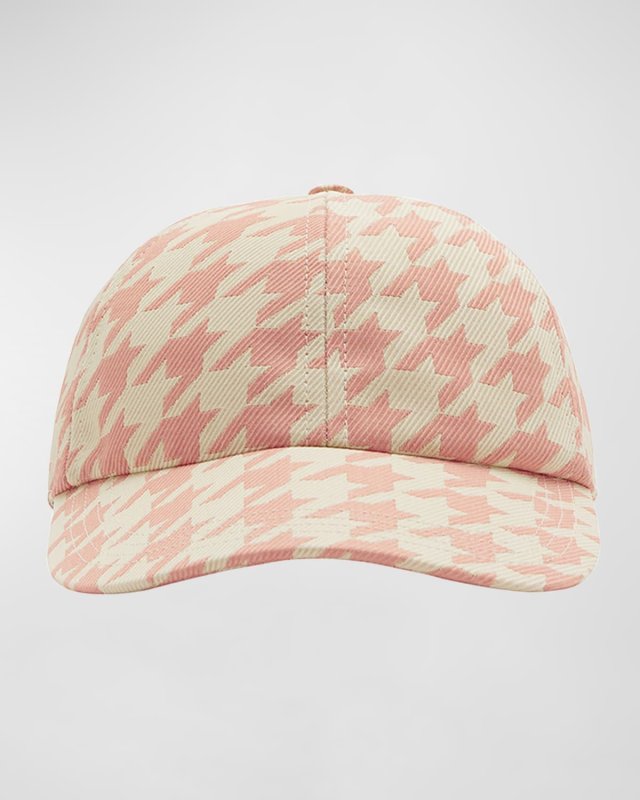 Houndstooth Baseball Hat