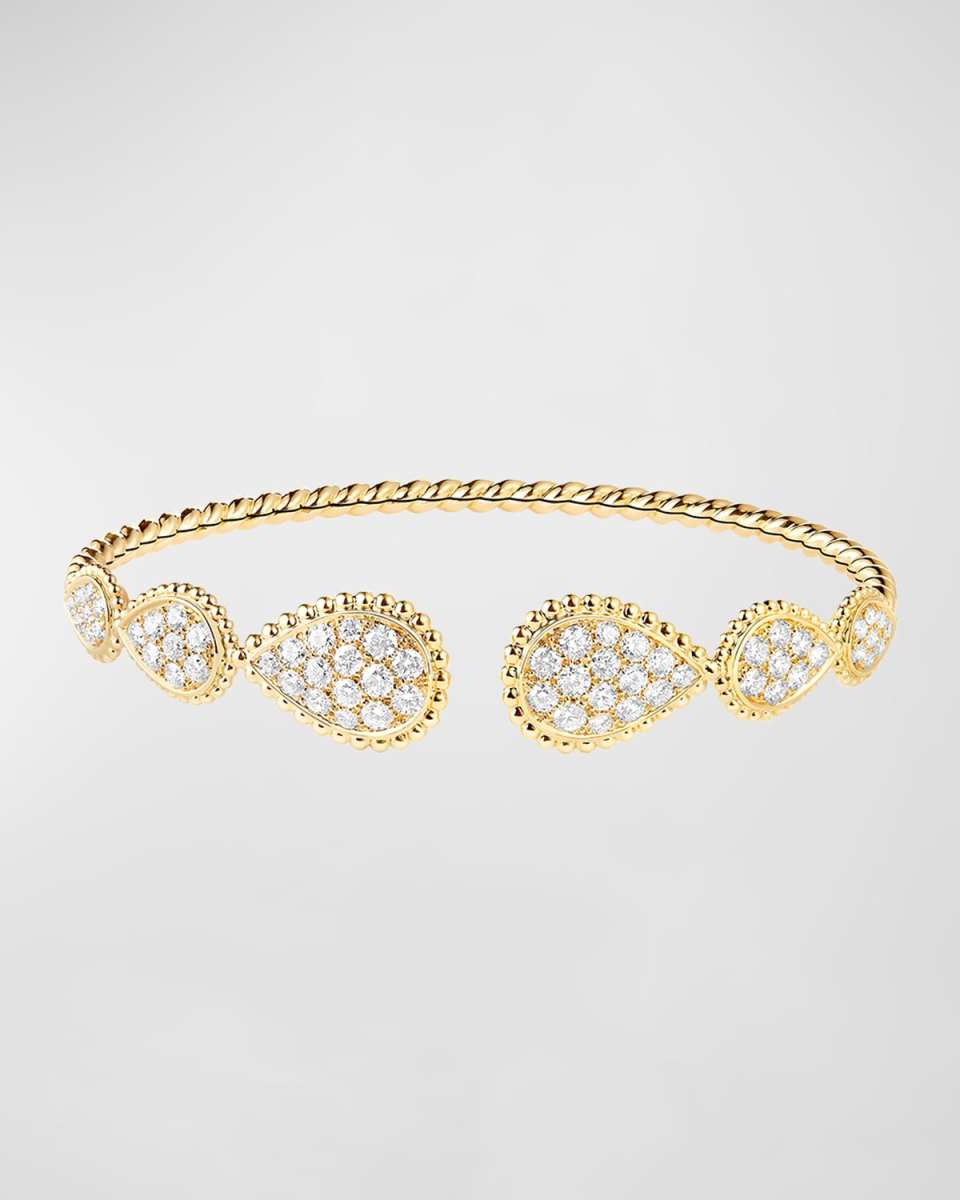 Serpent Boheme 18K Yellow Gold Diamond Multi-Motif Bracelet