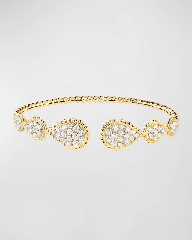 Serpent Boheme 18K Yellow Gold Diamond Multi-Motif Bracelet