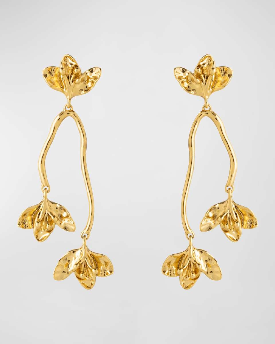 Crosby Earrings, Gold