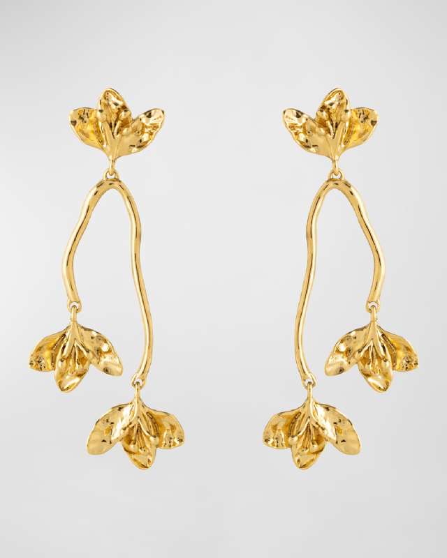 Crosby Earrings, Gold