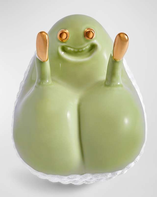 Haas Butts Up Box, Matcha/Gold