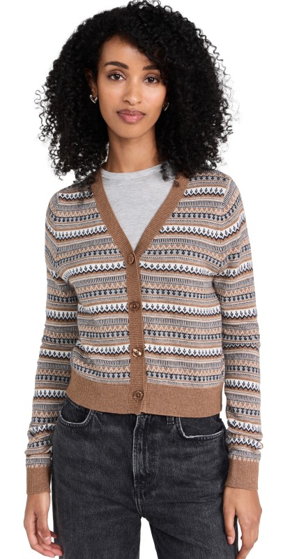 KULE The McCoy Cardigan Camel