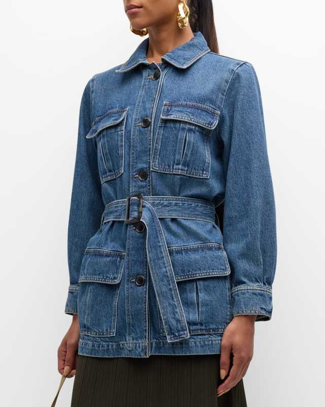 Denim Safari Jacket