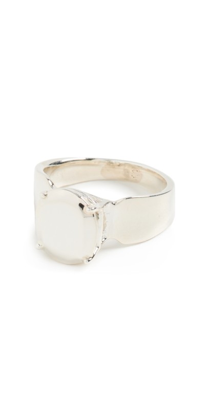 Martine Ali Silver Stone Ring Silver