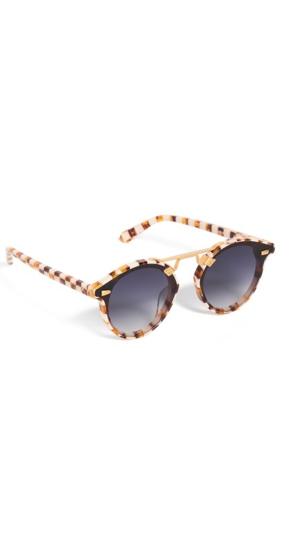 Krewe STL Nylon Sunglasses Caffe 24K