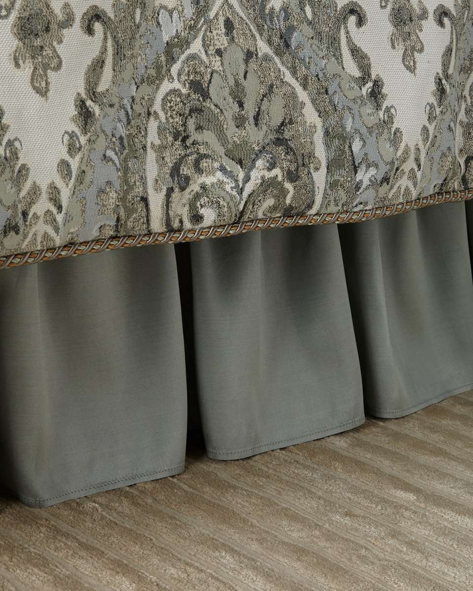 Ainsley Silk Ruffled Bed Skirt,