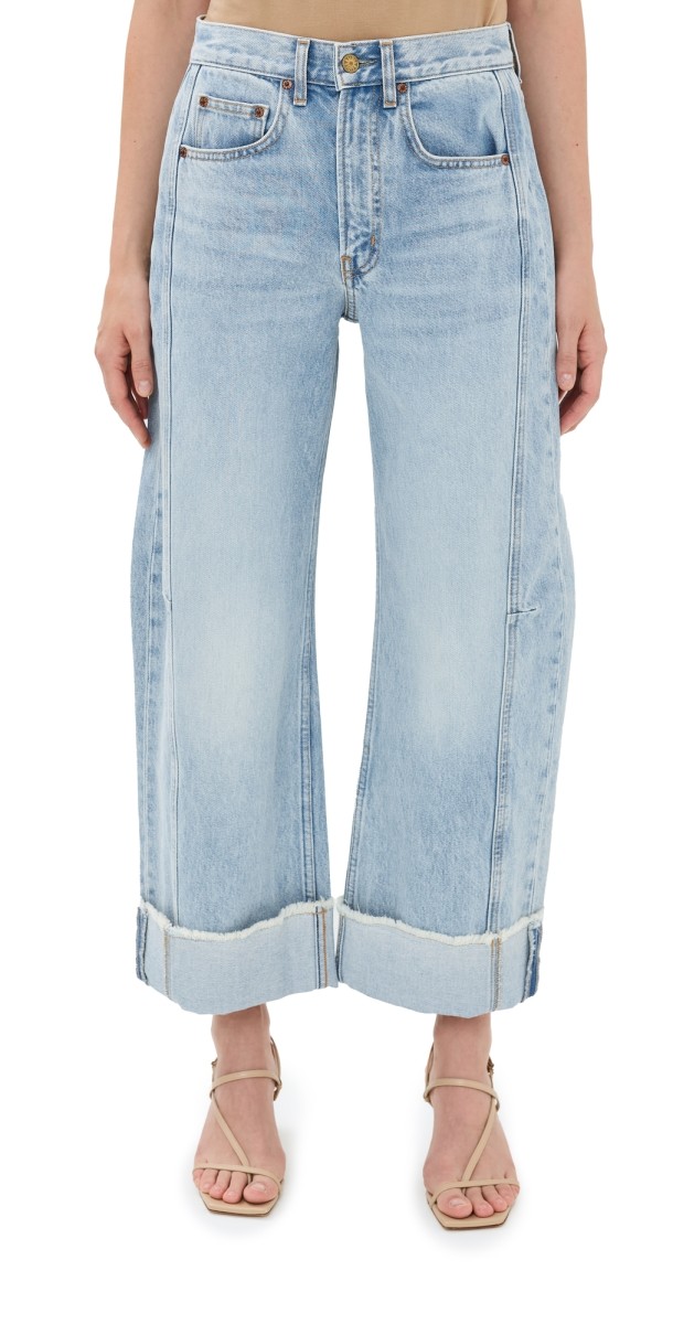 B Sides Relaxed Lasso Cuffed Jeans Dale Wash