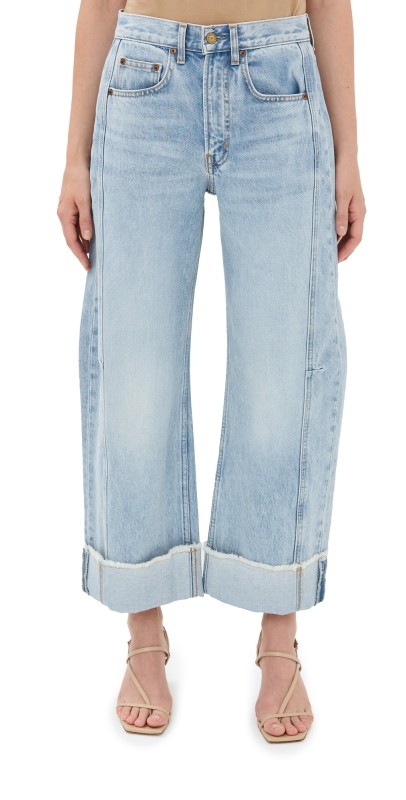 B Sides Relaxed Lasso Cuffed Jeans Dale Wash