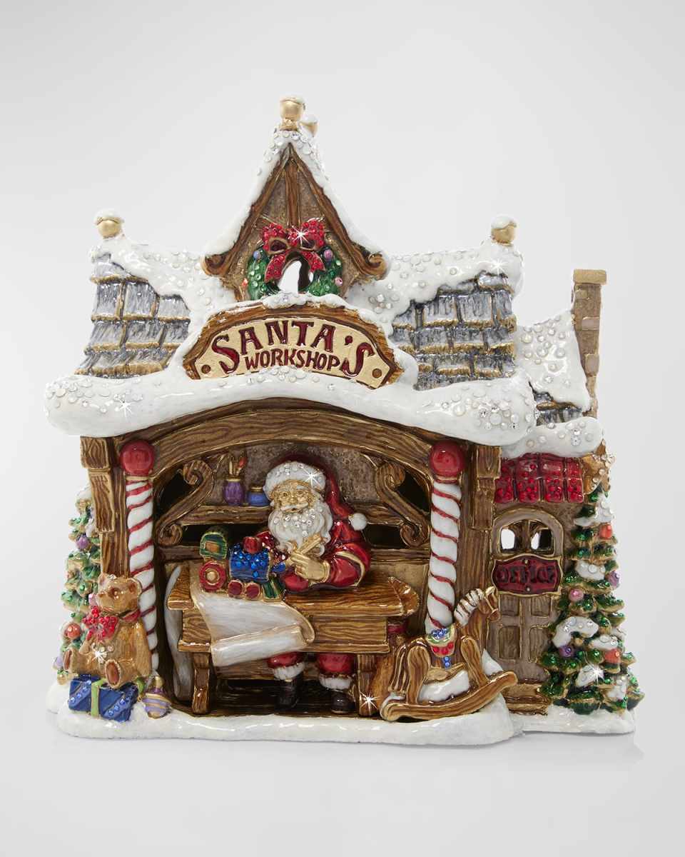 Jay Musical Christmas Figurine Box