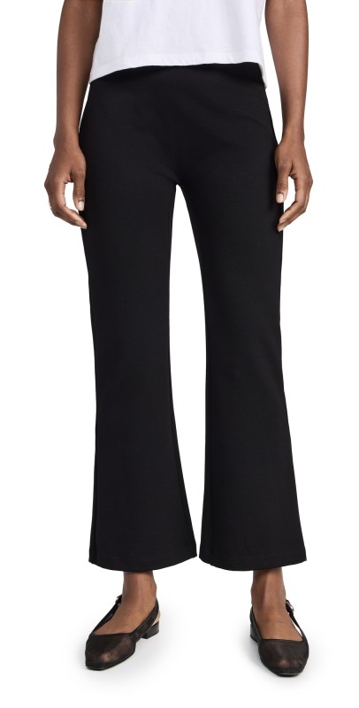 Leset Rio High Waist Flare Pants Black