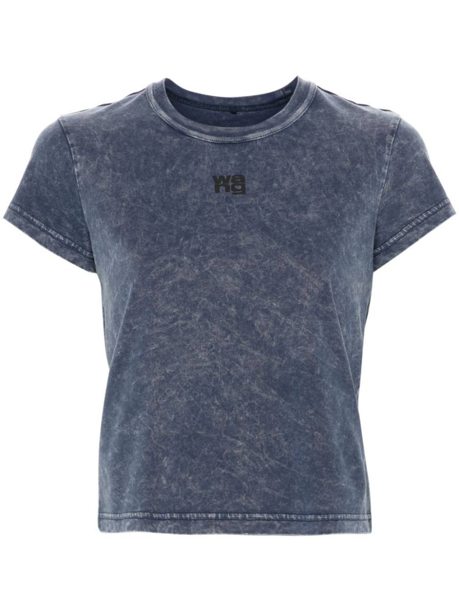 logo-print cotton T-shirt