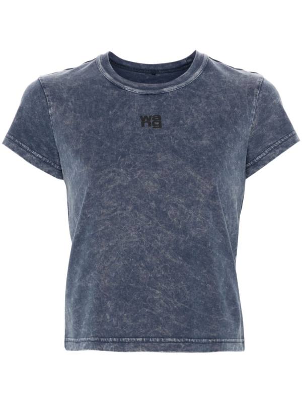 logo-print cotton T-shirt