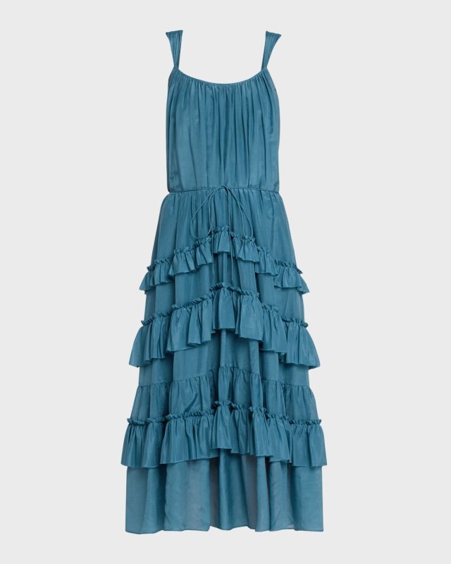 Kandra Tiered Skirt Maxi Dress