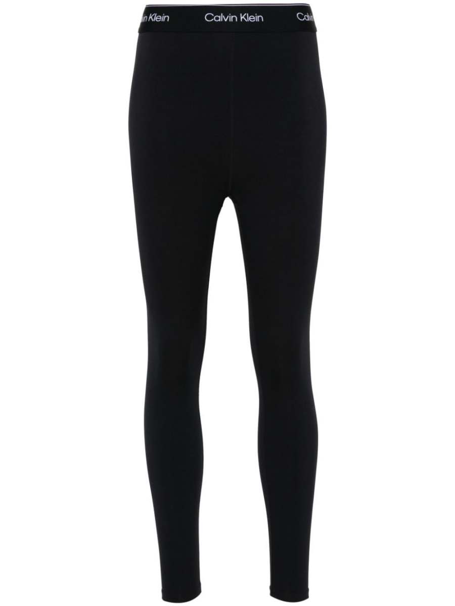 logo-waistband leggings