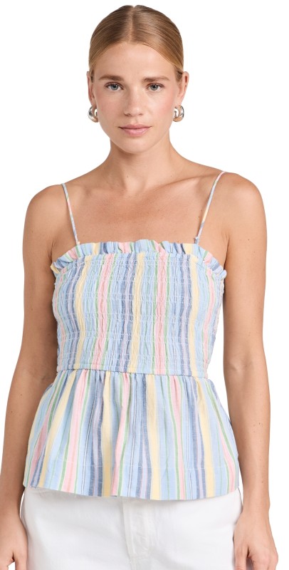 Damson Madder Hope Shirred Cami Multi