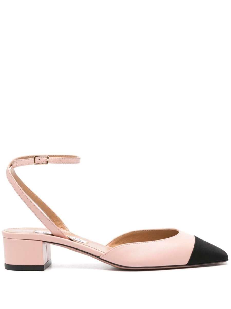 35mm French Flirt leather pumps