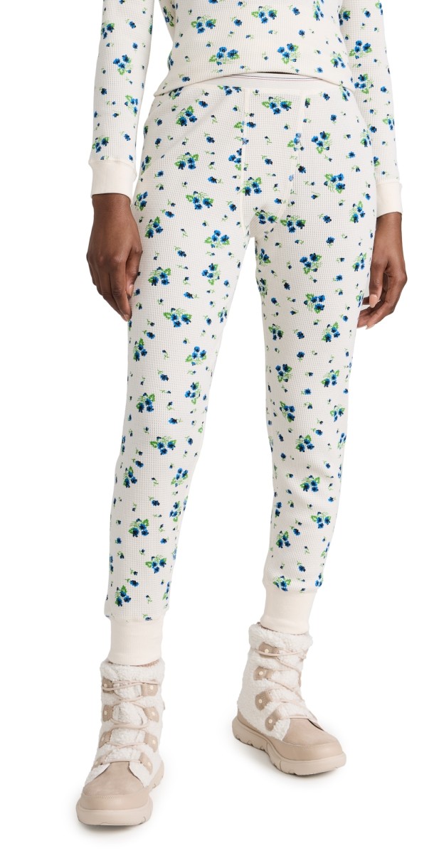 THE GREAT Outdoors The Union Long Johns Blue Moon Floral